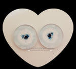 Fantasy Glass Cabochon  Hand Printed Eyes -size 18mm- #PR37