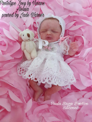 Zoey Full Body Mini Silicone Baby by Viviane Aleluia