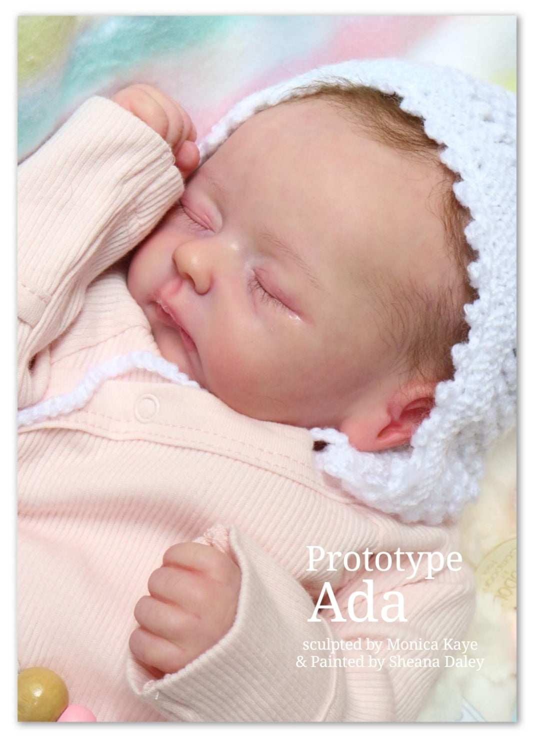 Ada Vinyl Doll Kit by Monica Kaye