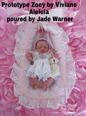 Zoey Full Body Mini Silicone Baby by Viviane Aleluia