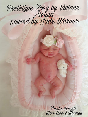 Zoey Full Body Mini Silicone Baby by Viviane Aleluia