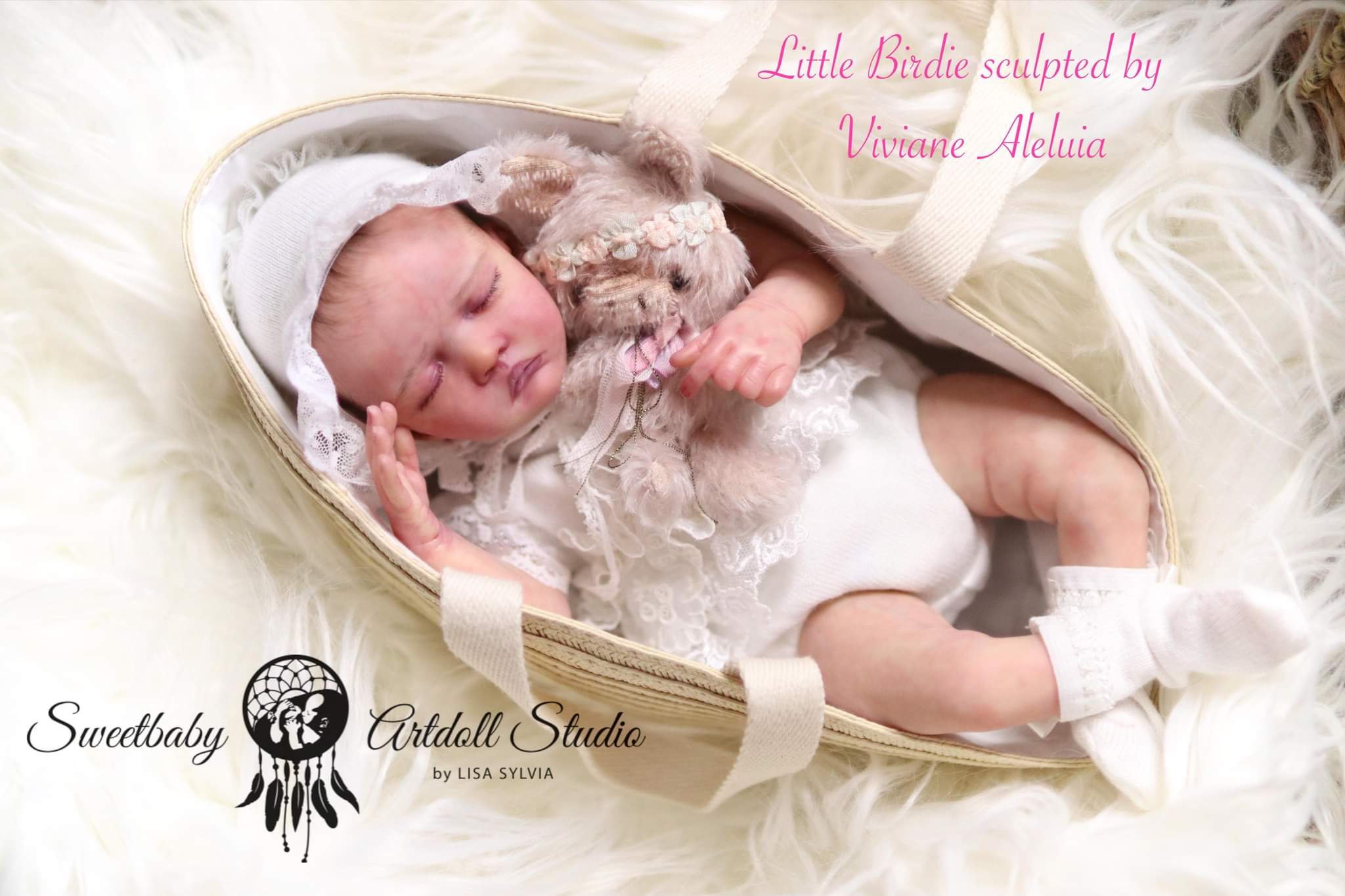 Little Birdie Silicone Un-Painted Kit Sculpted by Viviane Aleluia