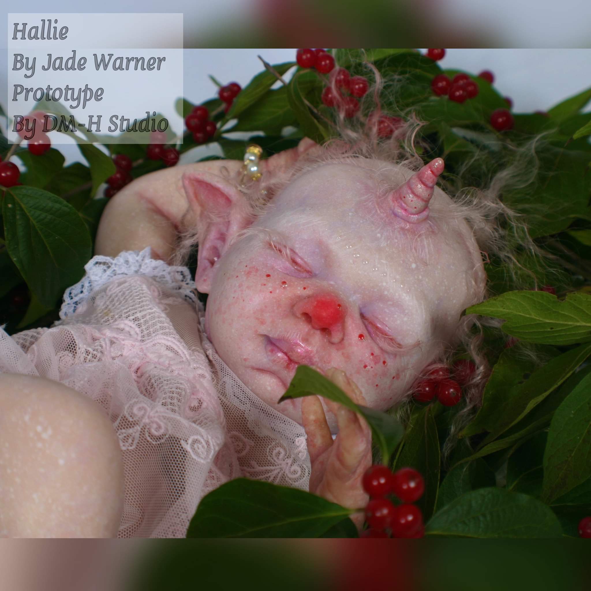 Hallie Hybrid Vinyl Doll Kit  By Jade Warner