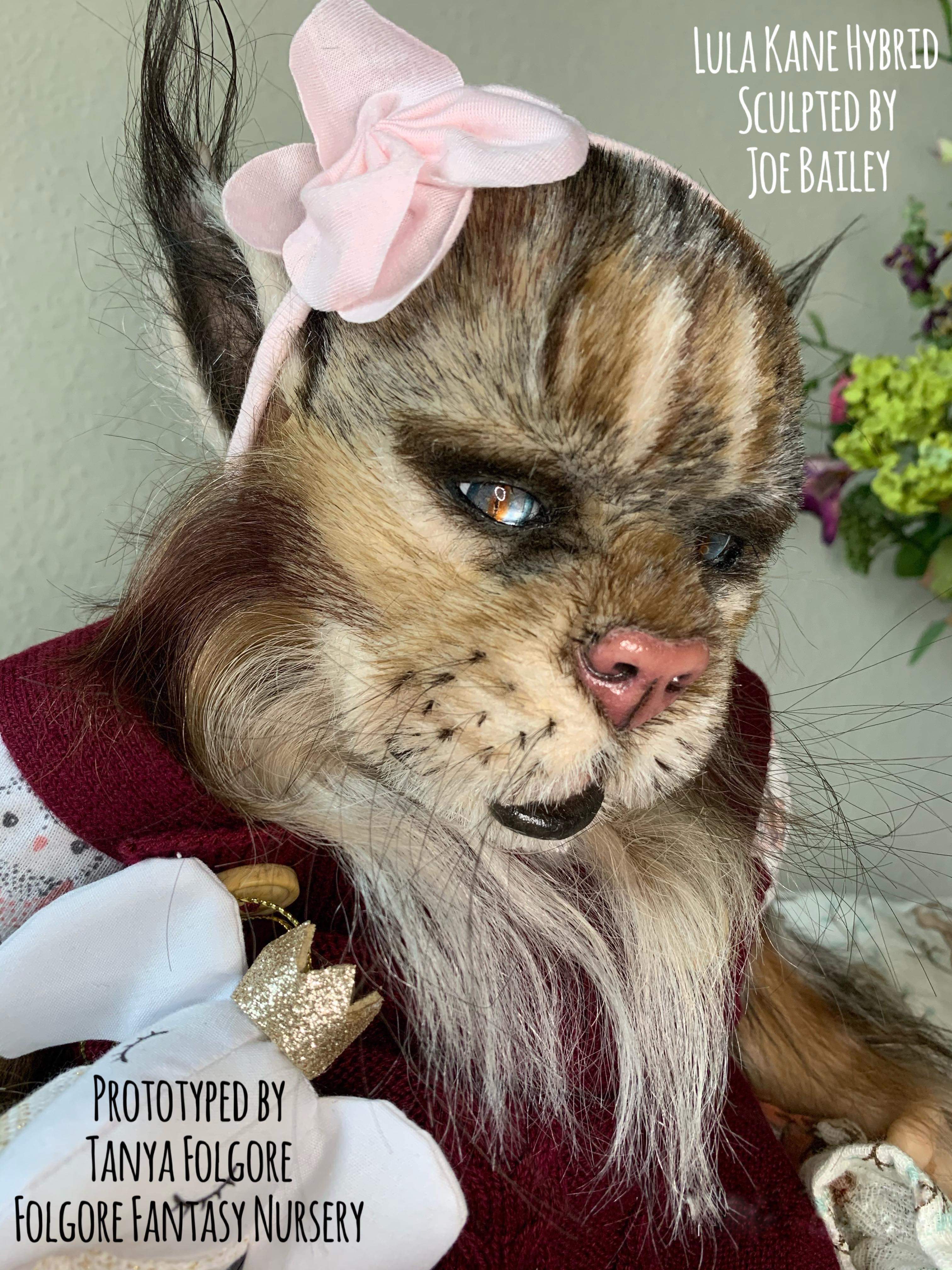 Lula Kane vinyl Hybrid kit sculpted by Joe Bailey