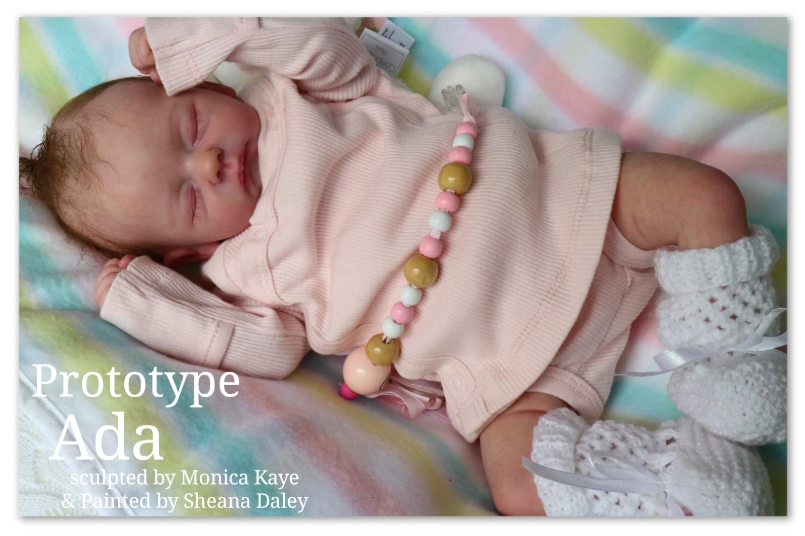 Ada Vinyl Doll Kit by Monica Kaye